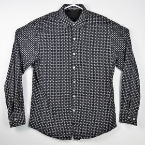 Scala Milano Italy Mens Medium Button Down Shirt